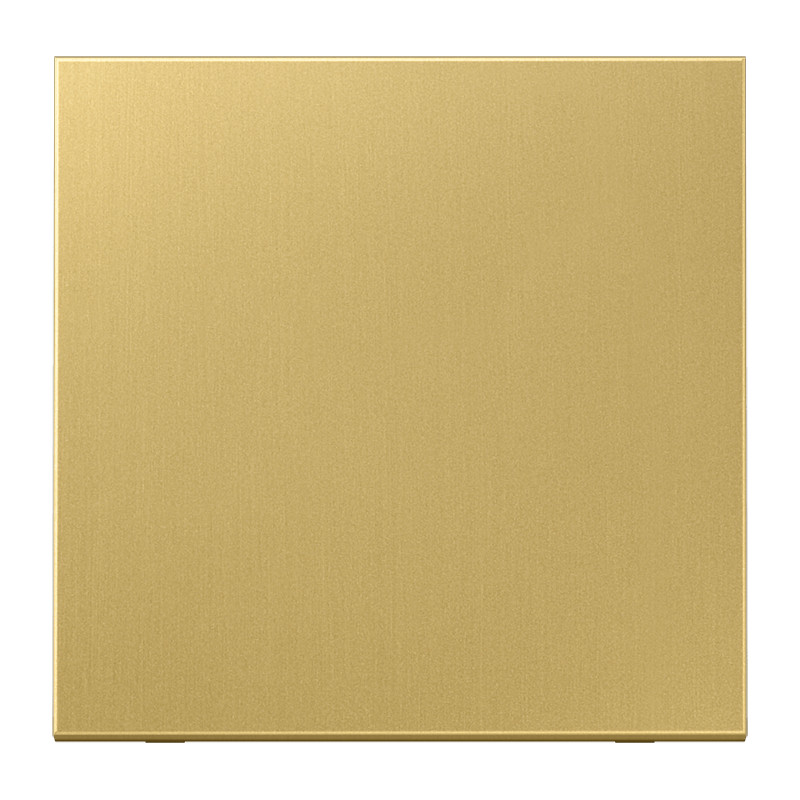 Jung LS range bedieningselement aan-/uit-schakelaar enkele wip messing