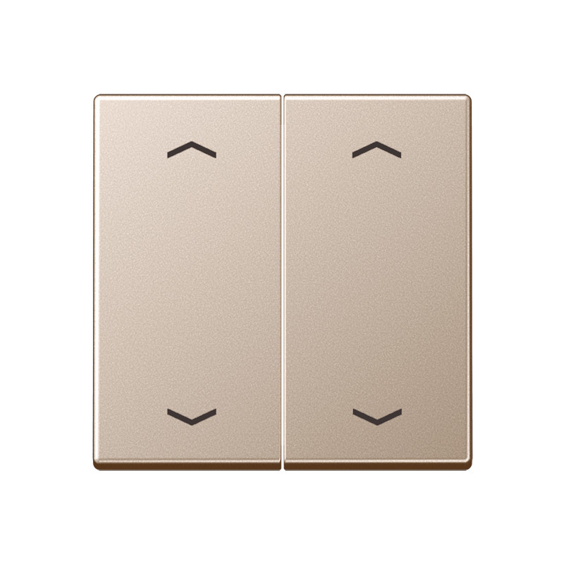 Jung A range bedieningselement jaloezie tweedelige wip