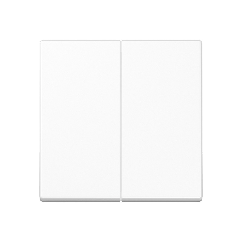 Jung A range bedieningselement aan-/uit-schakelaar tweedelige wip wit