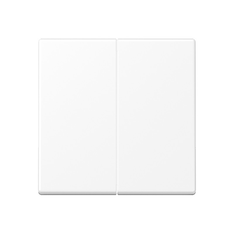 Jung A range bedieningselement aan-/uit-schakelaar tweedelige wip wit