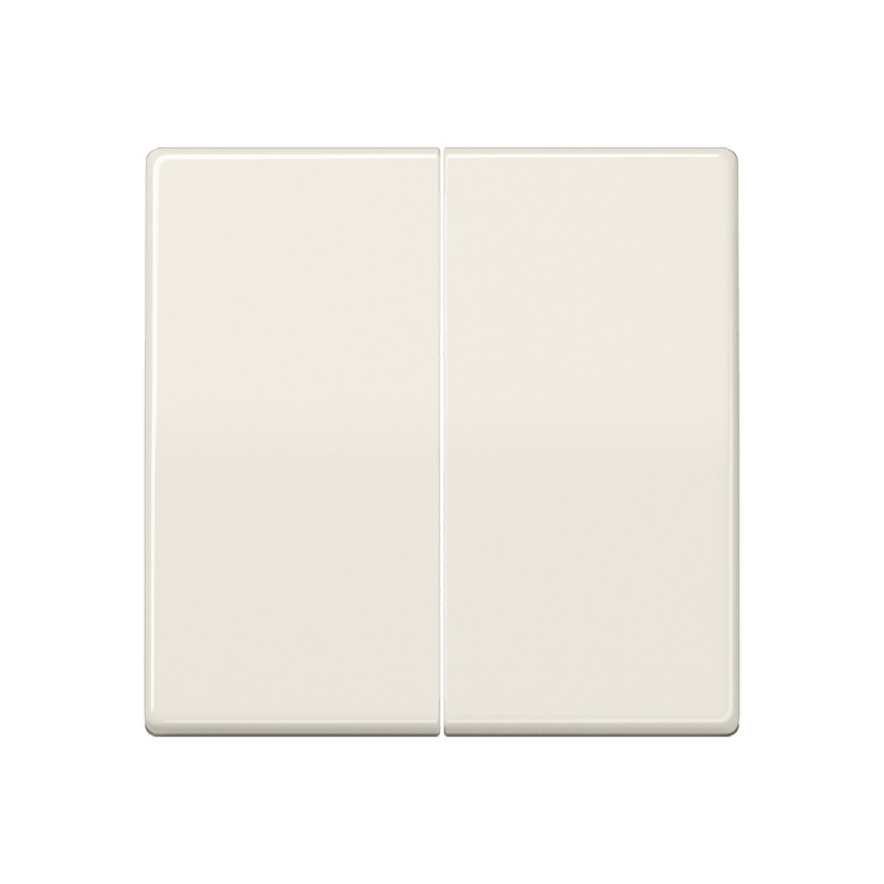 Jung As range bedieningselement aan-/uit-schakelaar tweedelige wip crèmewit (elektrowit)