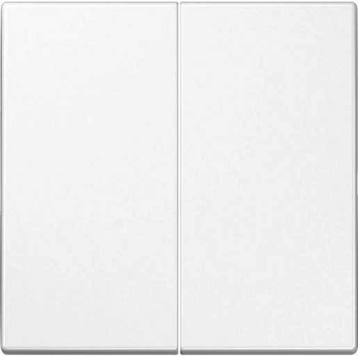 Jung LS range bedieningselement aan-/uit-schakelaar tweedelige wip wit