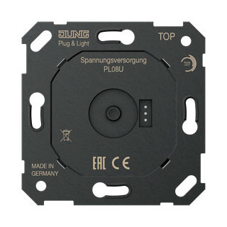 Jung Plug & light wisselstroomvoedingseenheid 12/12V pl08u ne
