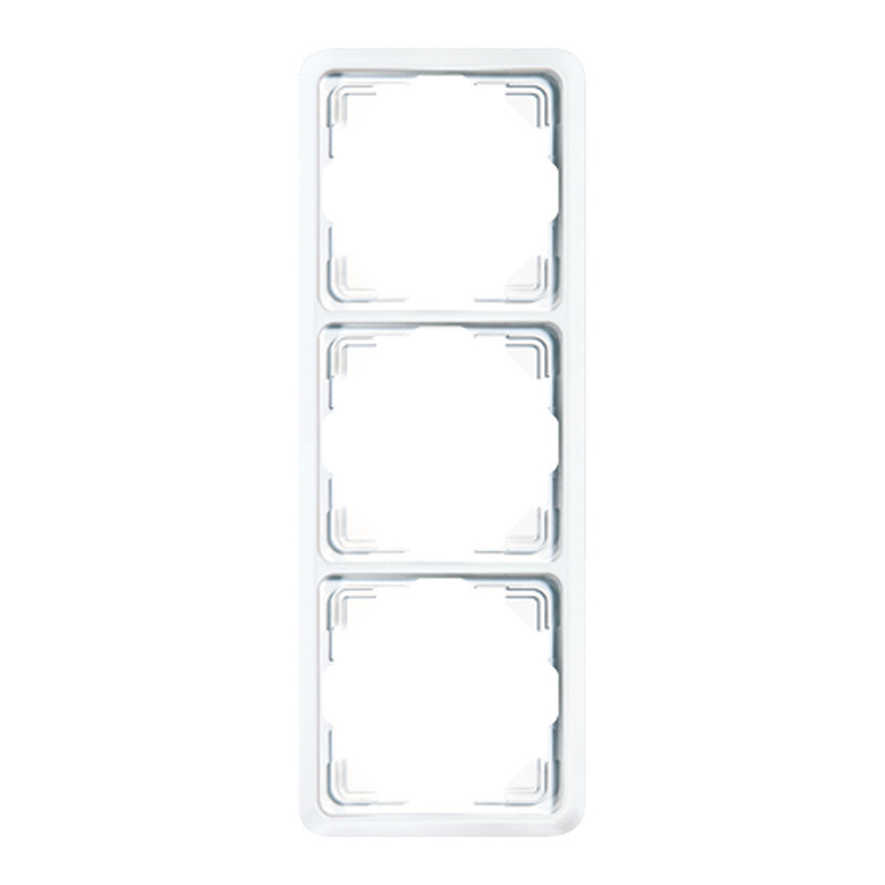 Jung ST 550 / ST 550 Afdekraam ST550 alpin wit 3-voudig