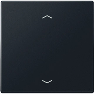 Jung Stuurafdekking symbol pfeil LS range zwart mat