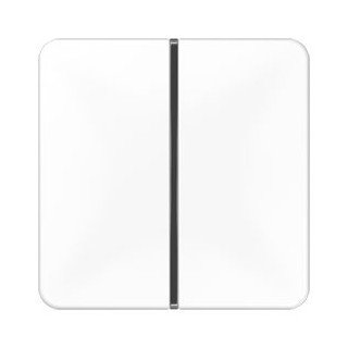 Jung KNX bedieningselement enkele drukker wit