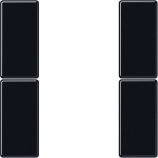 Jung A range tweedelige drukker zwart