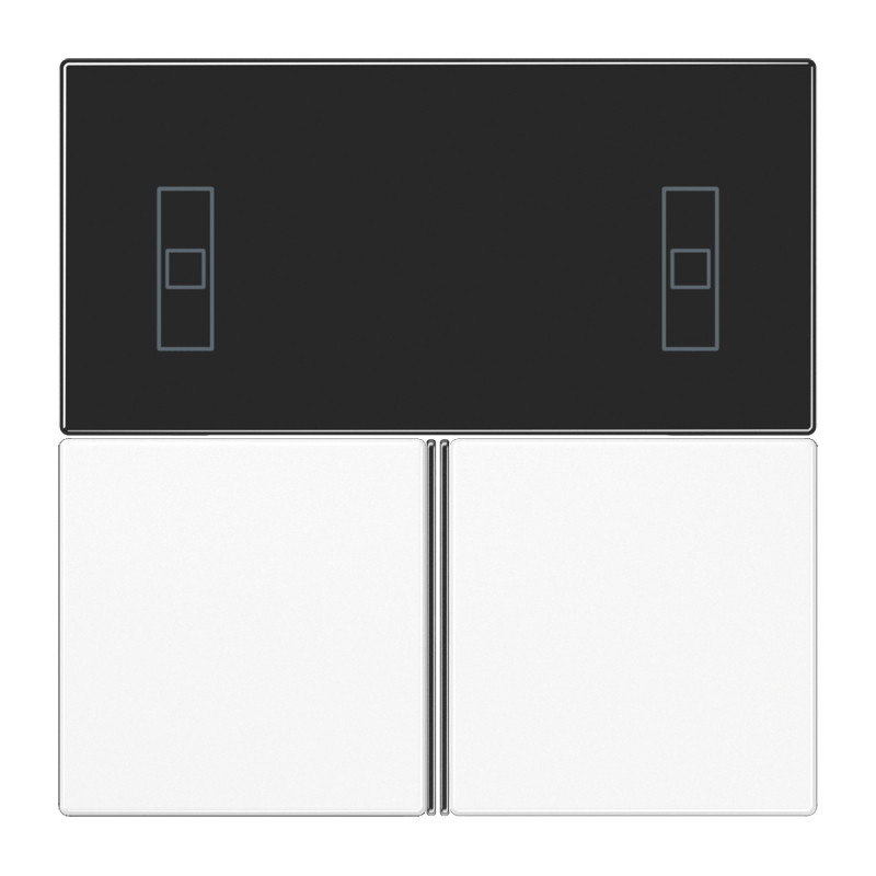 Jung LS range bedieningselement wit