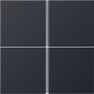 Jung KNX tastafd. LS-dark 4-V. compl. Jung KNX tastafd. LS-dark 4-V. compl.