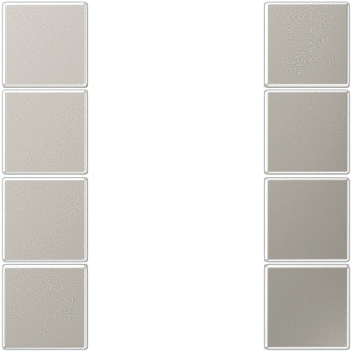Jung A range roestvaststaal ( RVS )
