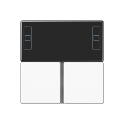 Jung KNX bedieningselement wit