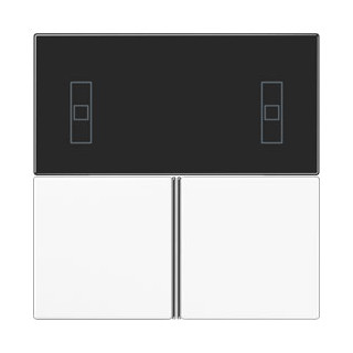 Jung LS range bedieningselement wit