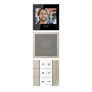 Jung Video binnenstation 2,7inch LS edelstaal