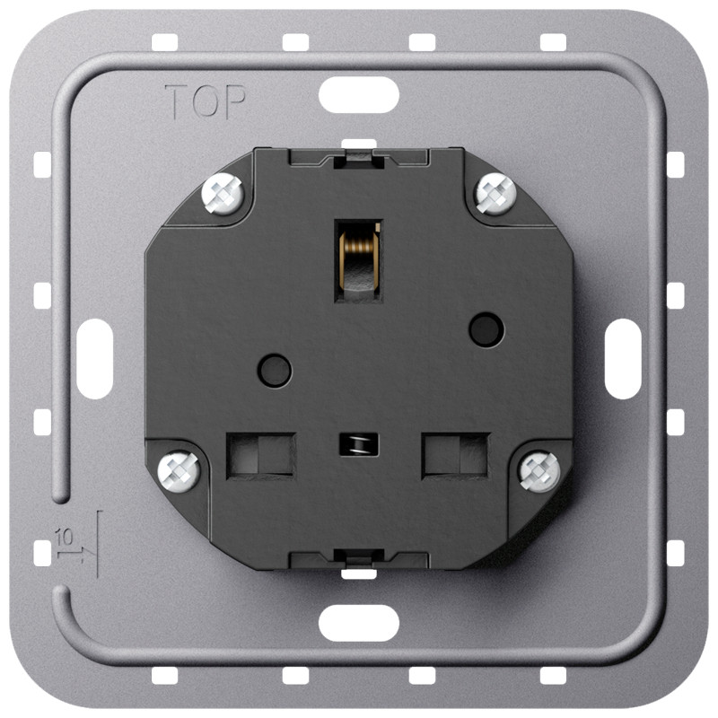 Jung Wandcontactdoos Inzet enkel, BS