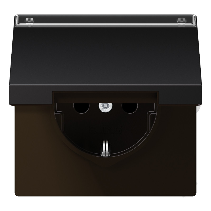 Jung LS range WCD. LS-donk.met R/A,klapd.& tekstv.