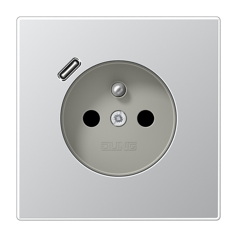 Jung WCD penaarde + lader LS alu usb C