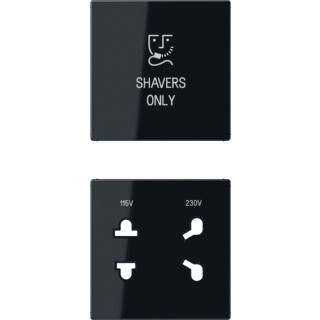 Jung A range centraalplaat aluminium