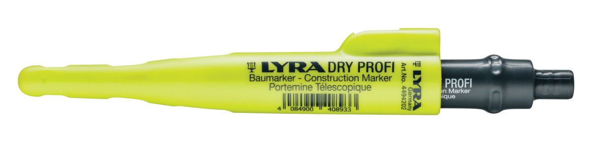 Kadeem Kantoorapparatuur Lyra DRY markeerpotlood 2B incl. puntenslijper