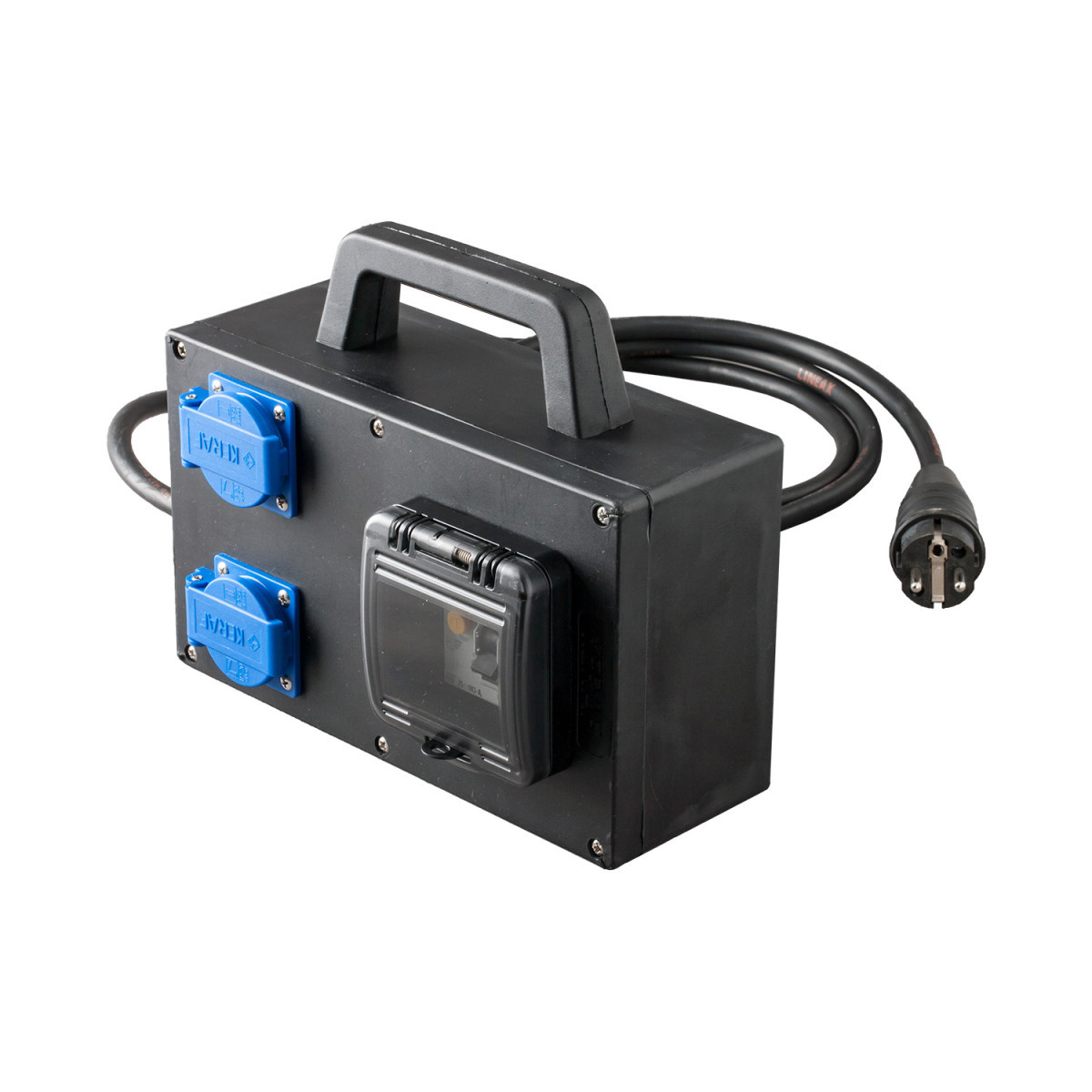 Keraf ALS Box Alsbox 2xschuko 2,5 M H07RN-F 3G2,5 bus/randaarde
