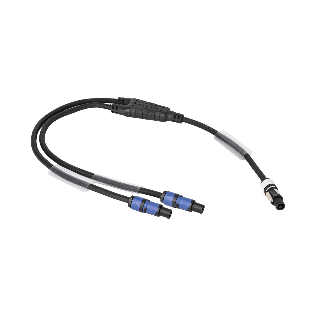 Keraf Splitterkabel Splitter 0,3 M->2X 0,6 M H07RN-F powercon