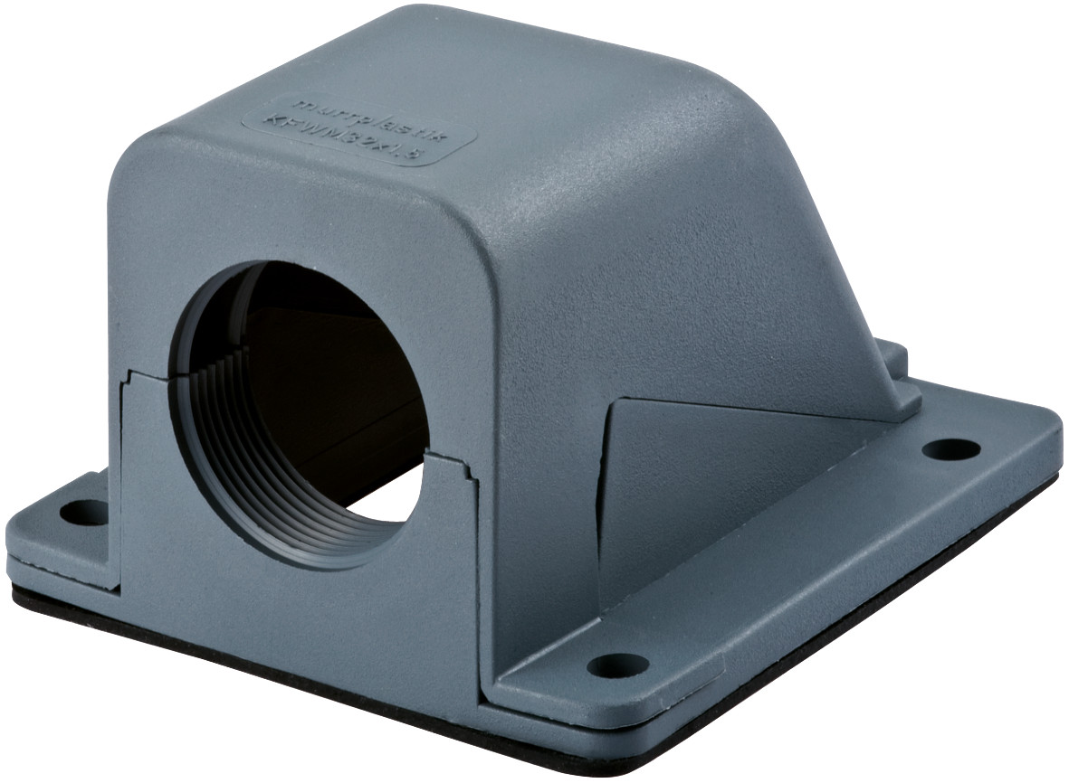 KF-G m50x1,5 grijs klikflens voor slang