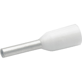 Klauke Adereindhuls 0,5MM² 6MM geïsoleerd wit