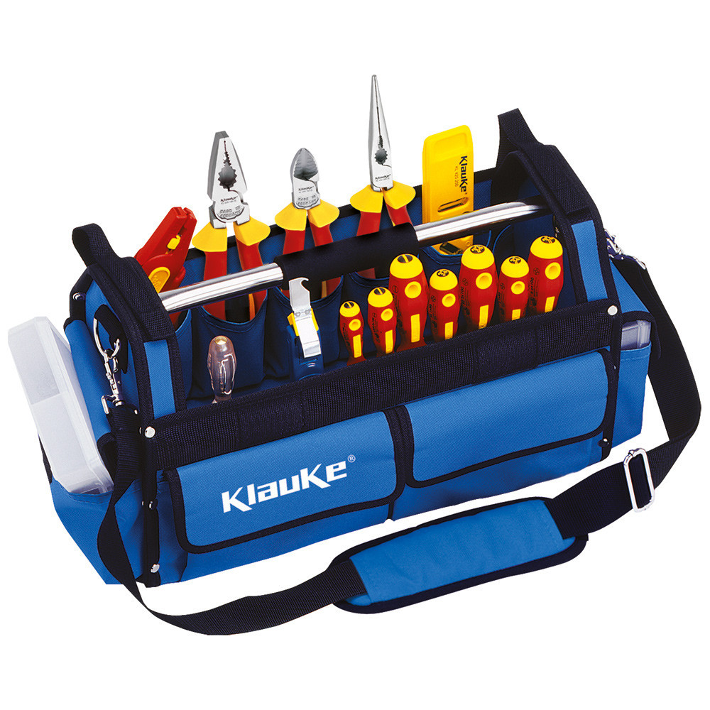 Klauke Gereedschapkist/tas standaard Installateurstas Set 22-D KL920B22