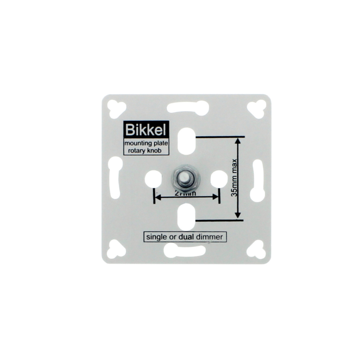 Klemko Dimmers, Bikkel Druk/Draai/tast encoder TBV bikkel G3, inclusief montageplaat