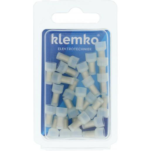 Klemko Blister verpakte nylon geïsoleerde eindverbinder D=2,3MM bin
