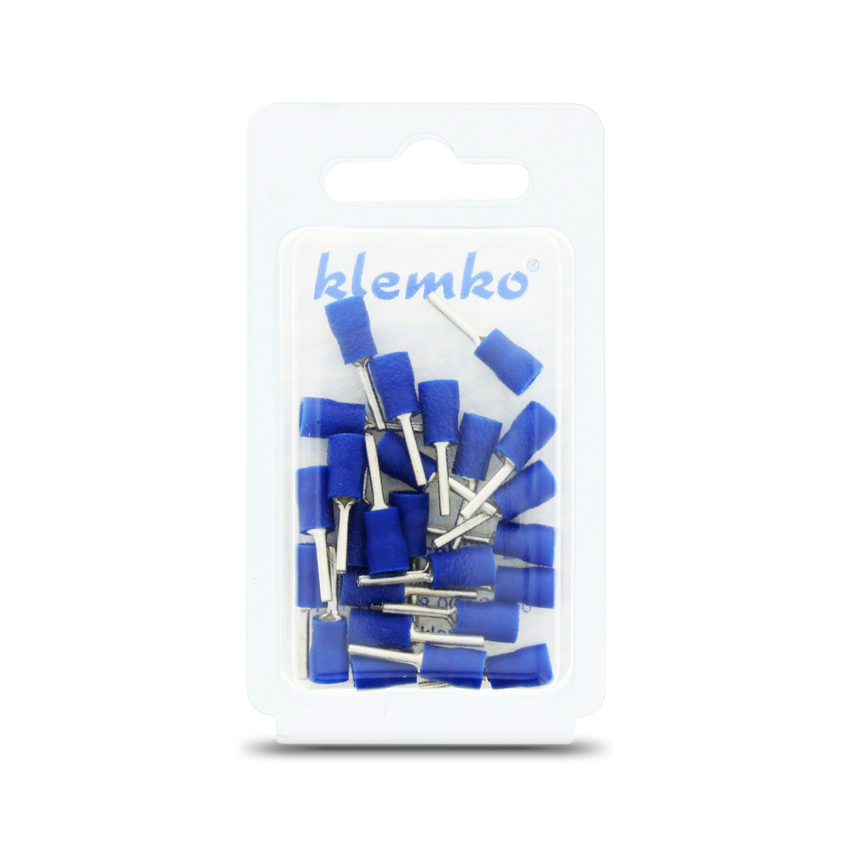 Klemko Geïsoleerde kabelschoenen, Blister Geïsol. pensteker P9,5, 1,5-2,5 MM2, blister, PVC