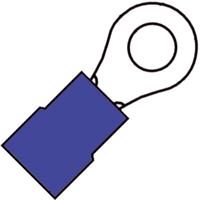 Klemko 1,04-2,63MM2 M12 blauw