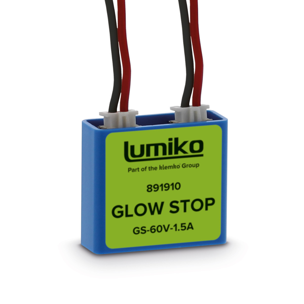 Klemko Glow Stop 60V, 1.5a tegen nagloeien van ledspots