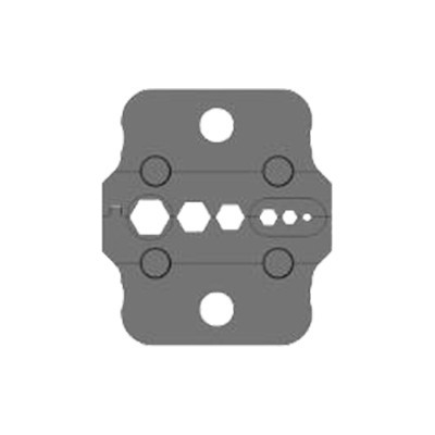 Klemko inzetmatrijs type MS-WZ Matrijs Voor krimpmachines, voor BNC stekkers