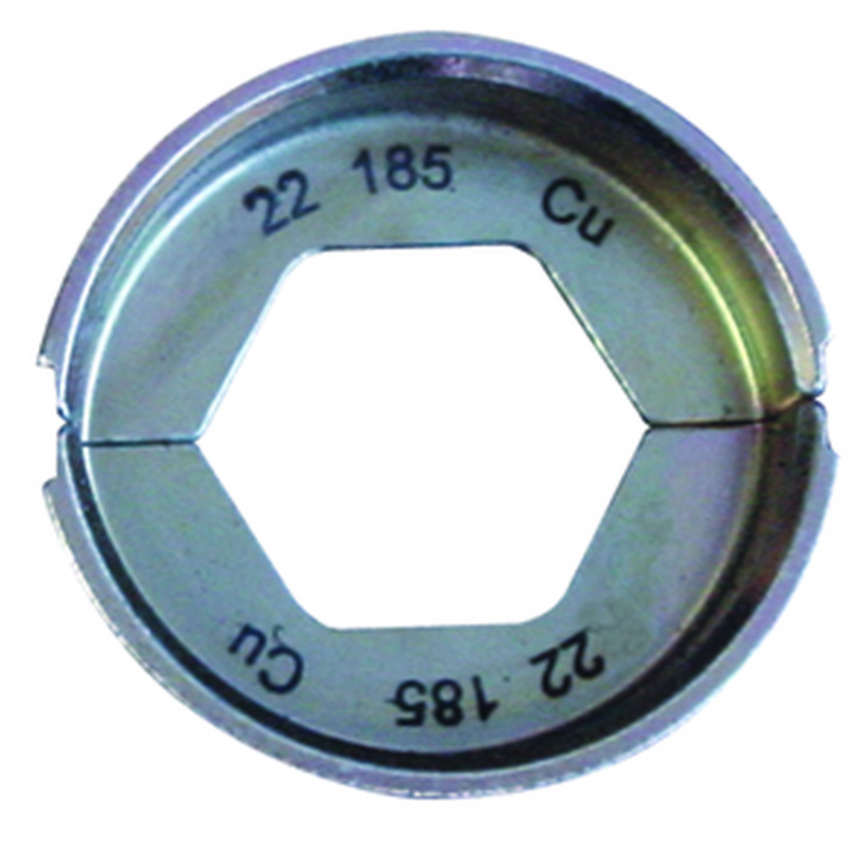 Klemko Inzetmatrijs type MS22 Matrijsset MS22, zeskantpersing, kabelschoen,doorsnede:185mm²,din46235