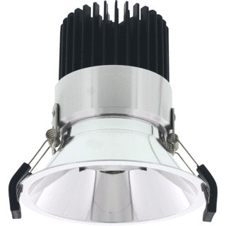 Lumiko Juno downlighter SYMM 2700K 0 - 1850LM dimbaar aluminium