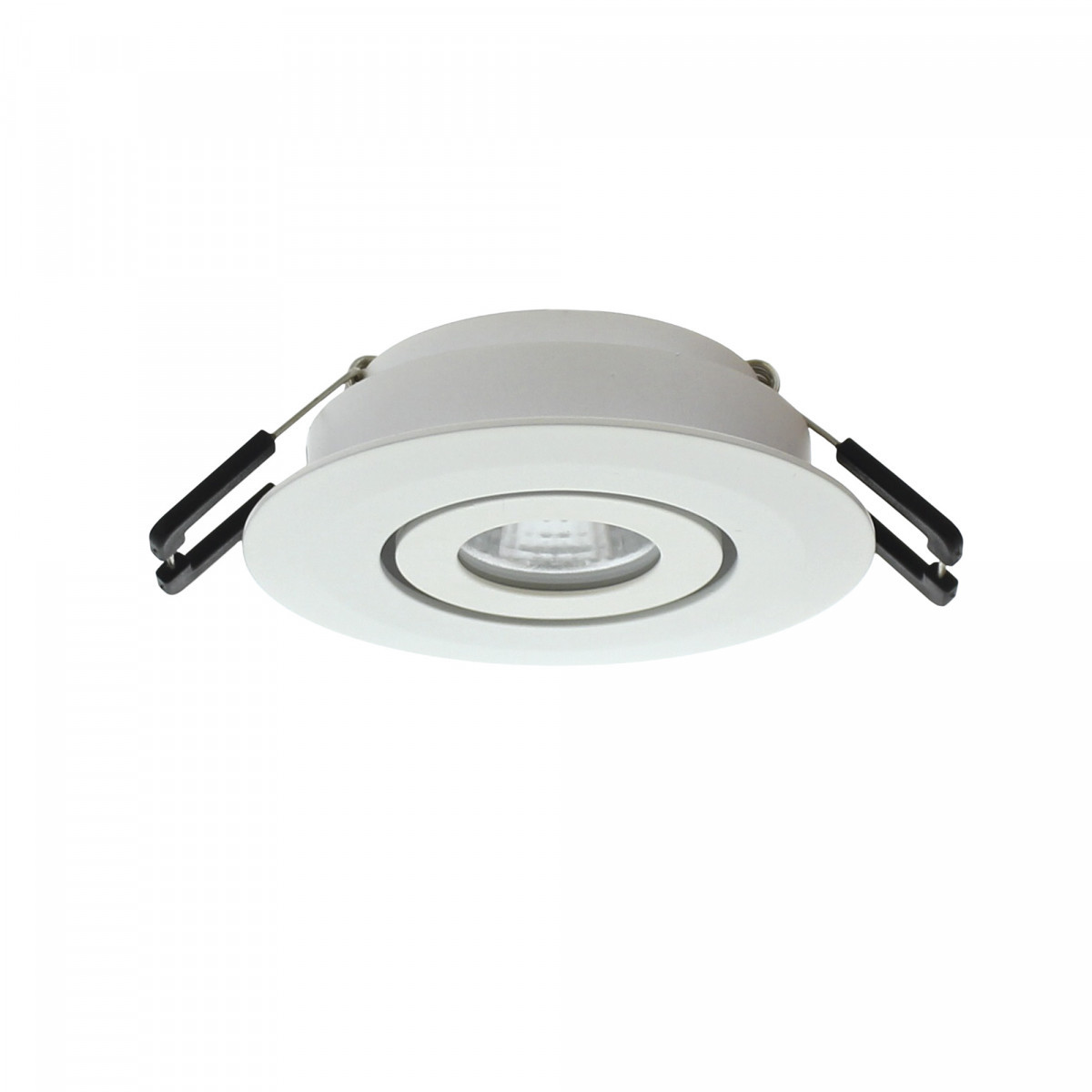 Klemko Compact inbouw Siena Cob richtbare ledspot wit 3,1W, 350ma, 2700K