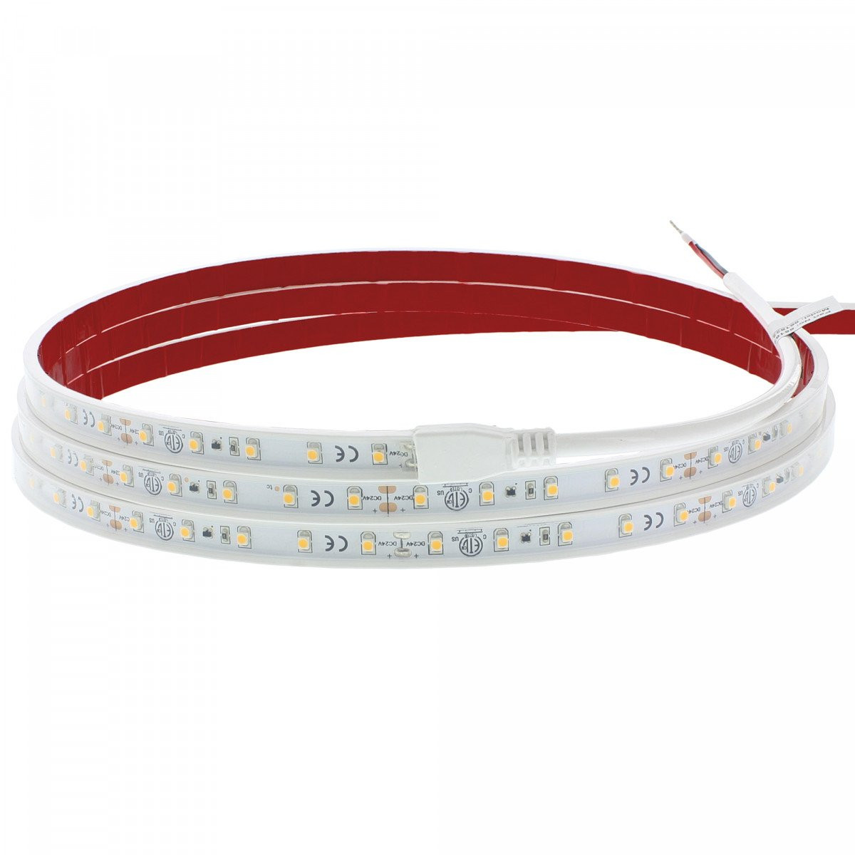 Klemko Lumiko ledstrips Bright Ledstrip ip67, 4,8W P/M, 2700K, rol van 20 meter