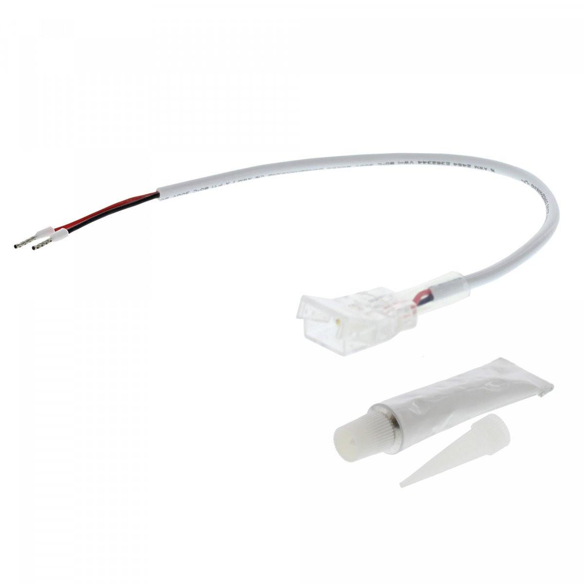 Klemko Ledstrip accessoires Aansluitconnector voor ledstrip, mono, voor 8MM PCB