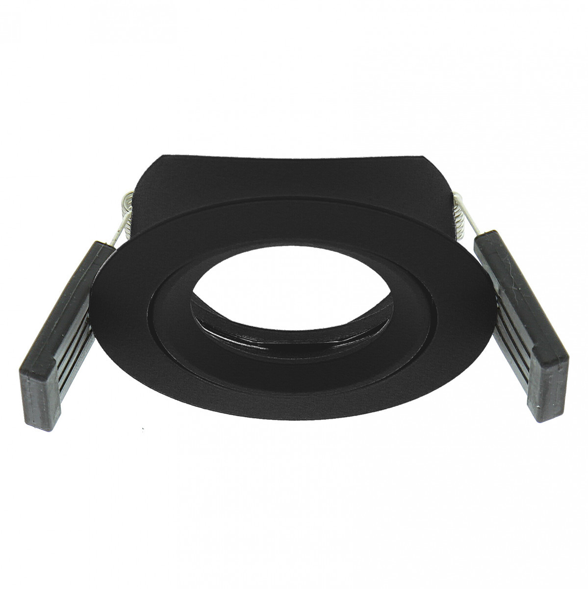 Klemko Lumiko modulair armaturen Rechthoek Verzonken trimless armatuur voor 2 modulair spots, zwart, ri