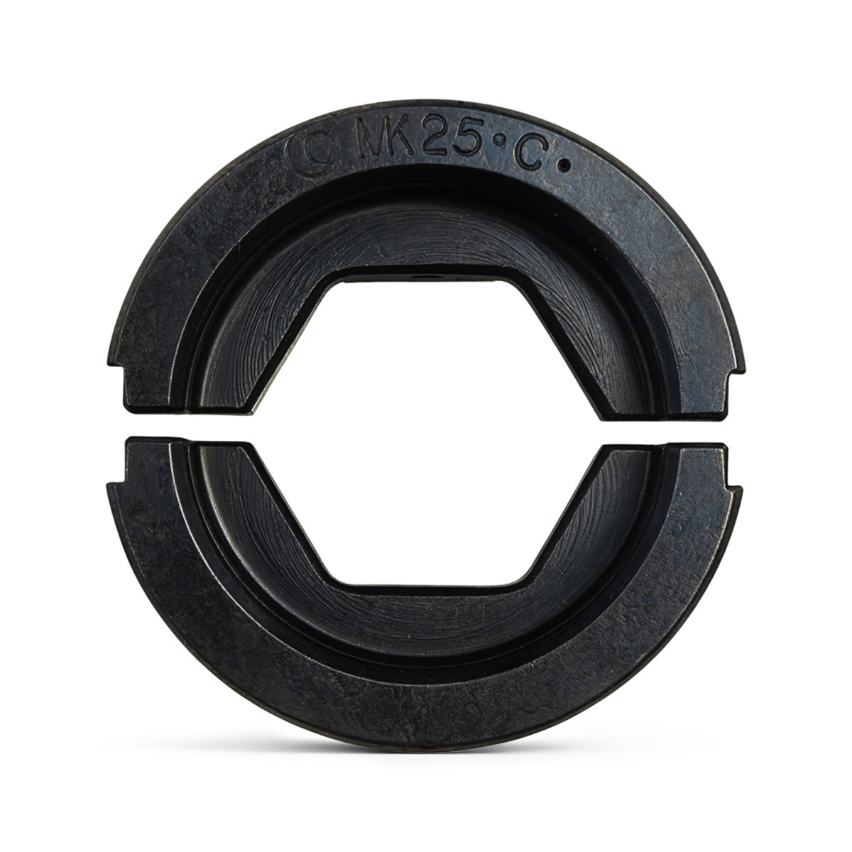 Klemko Matrijsset type C Matrijsset Type C, 130KN, hexagonaal, din, 185MM2 voor 906002/906070/9