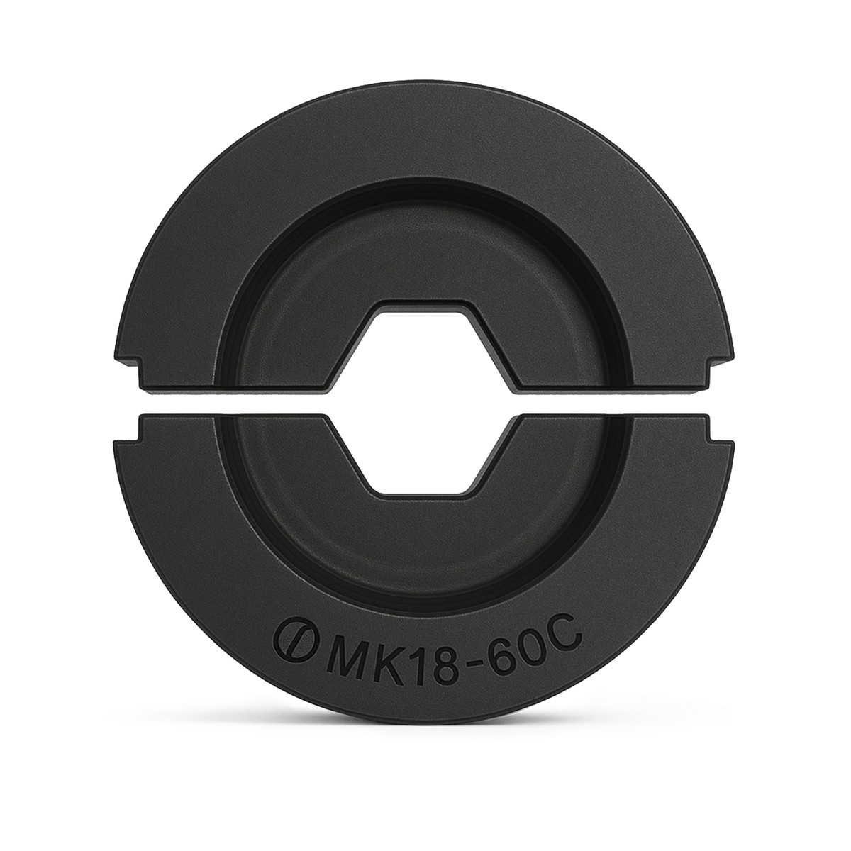 Klemko Matrijsset type C Matrijsset Type C, 50KN, hexagonaal, din, 95MM2 voor 906000/906052