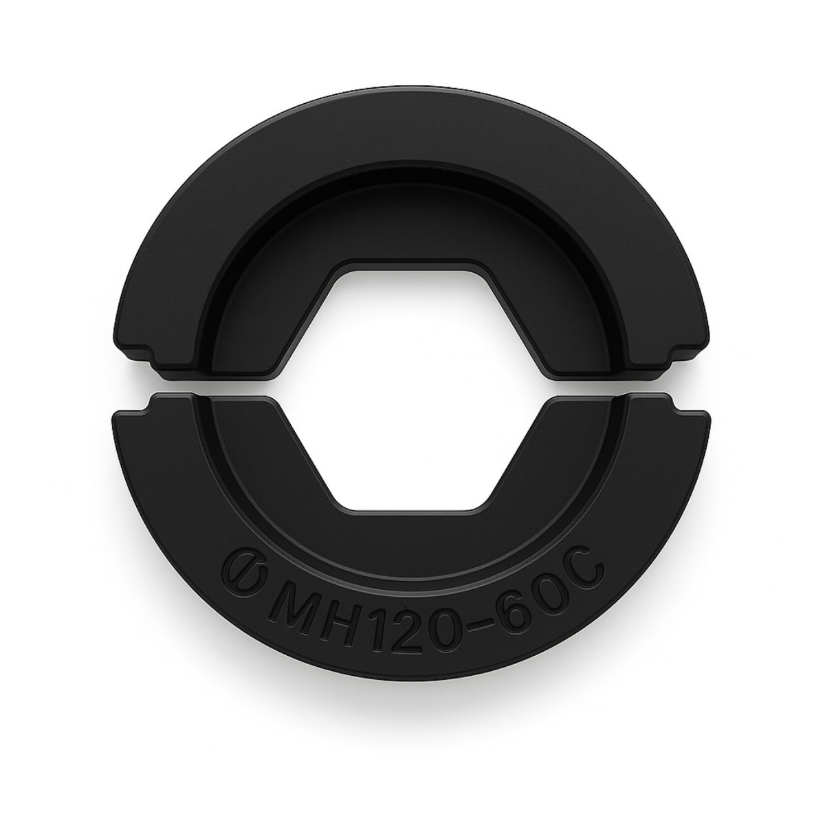 Klemko Matrijsset type C Matrijsset Type C, 60KN, hexagonaal, 120MM2 voor 906000/906052