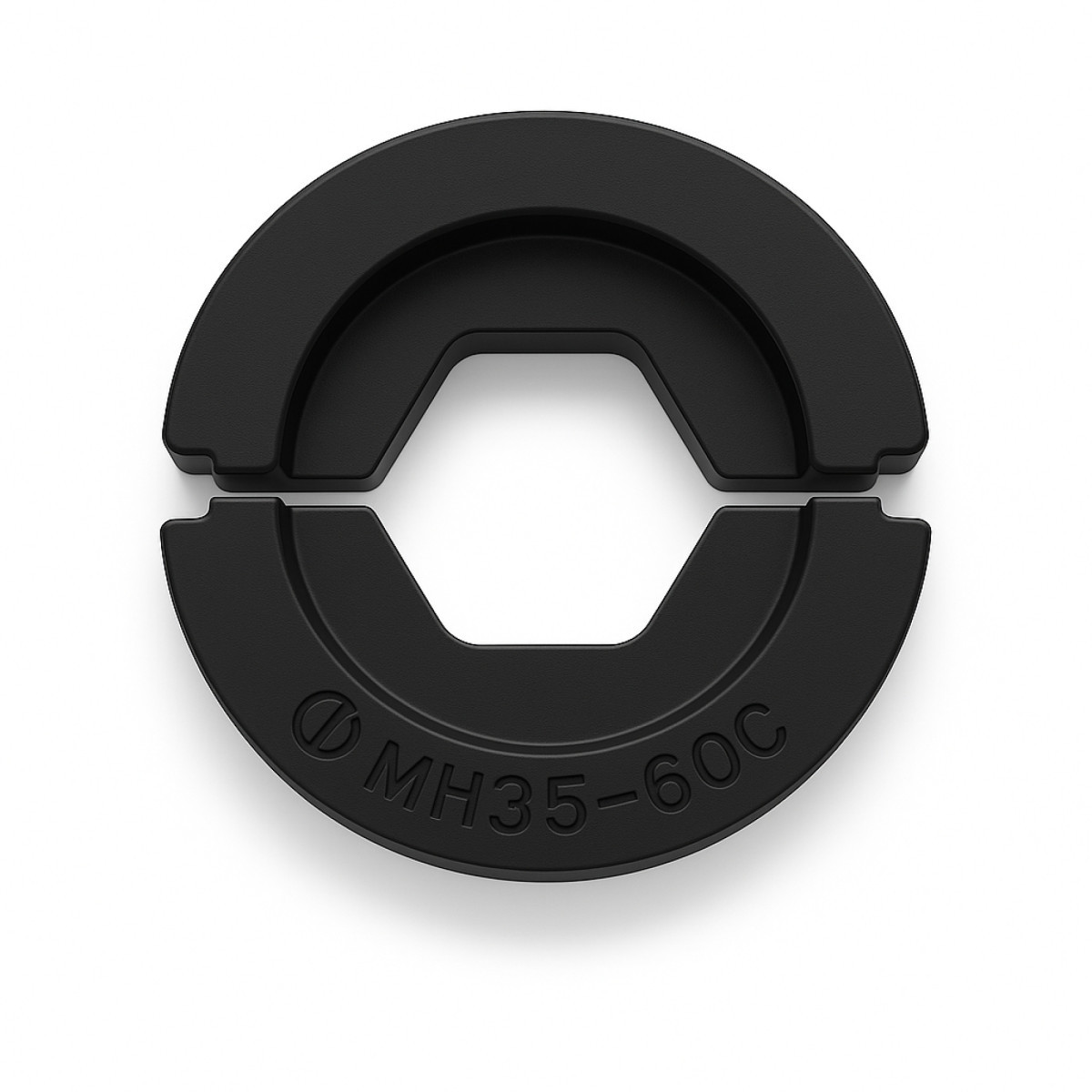 Klemko Matrijsset type C Matrijsset Type C, 60KN, hexagonaal, 35MM2 voor 906000/906052