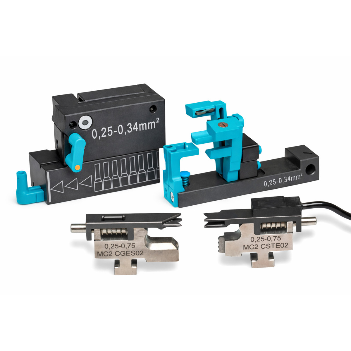 Klemko MC25 accessoires Ombouwset Naar 0,25-,34 MM2 voor MC-25
