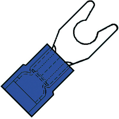 Klemko Nylon geïsol.super klemvorkkabelsch.M5 1,5-2,5MM2