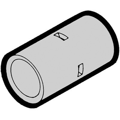 Klemko Stoot Verbinder Ongeisoleerd Ongeïsol. stootverbinder, 50 MM2