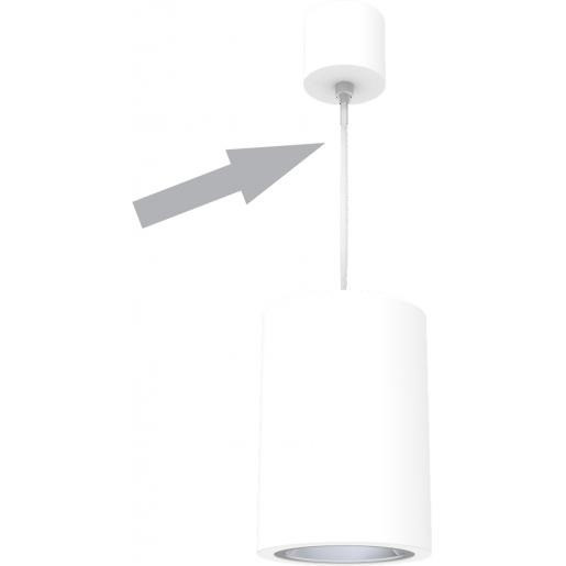 Lumiko Juno toebehoor verlichting inclusief opbouwhuis wit aluminium