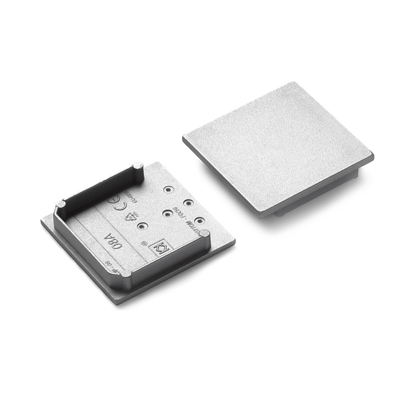 Klemko Profiel accessoires Eindkap Voor profiel 30 type 30-08, zilvergrijs