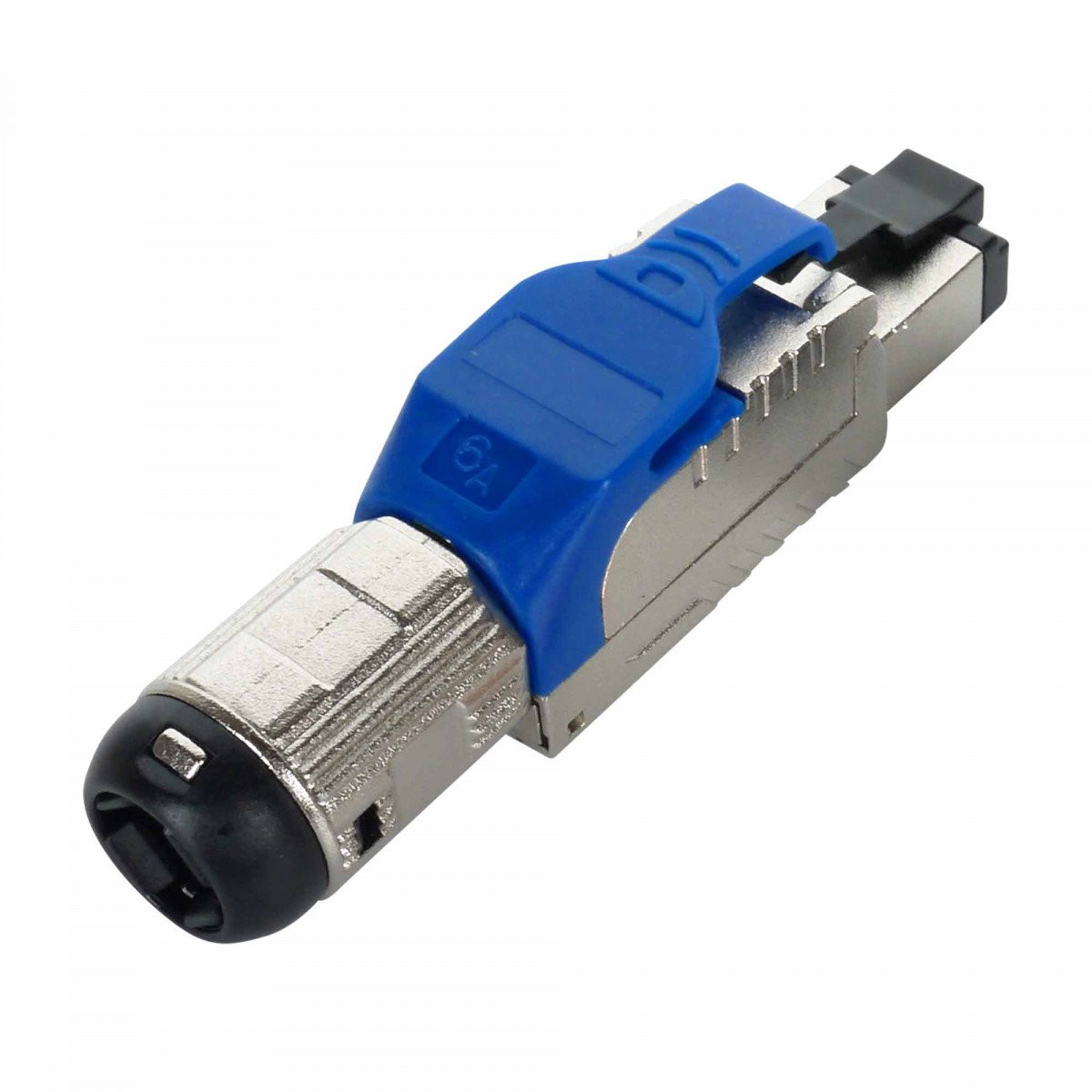 Klemko RJ Connectoren RJ45 Connector, cat8, volledig afgeschermd, heavy duty