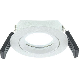 Lumiko Modulaire behuizing toebehoor verlichting rond kantelbaar wit aluminium